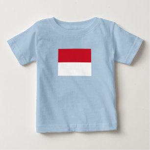 Flagge Monacos Baby T-shirt