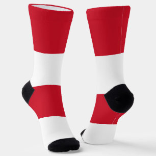 Flagge Monacos Socken