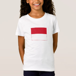 Flagge Monacos T-Shirt
