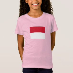 Flagge Monacos T-Shirt