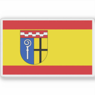 Flagge Mönchengladbachs, Deutschland Aufkleber