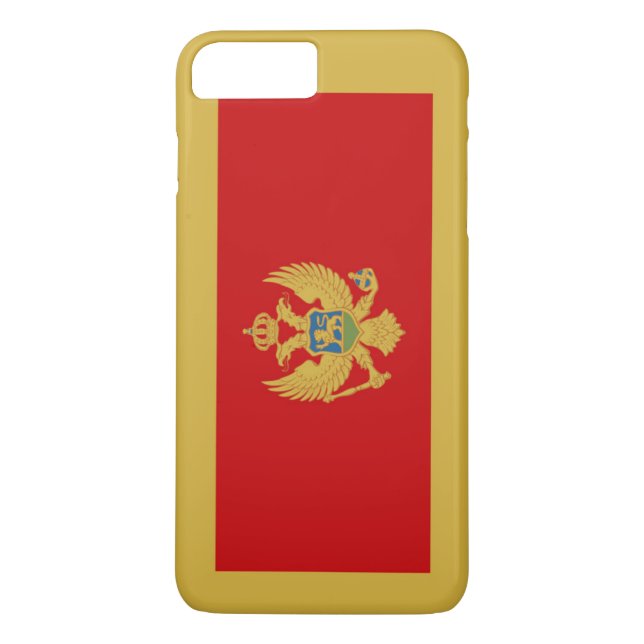 Flagge Montenegros Case-Mate iPhone Hülle (Rückseite)