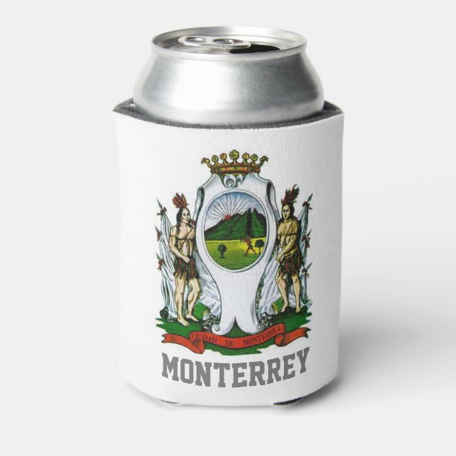 Flagge Monterrey, Nuevo León - MEXIKO Dosenkühler (Kanne Rückseite)