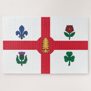 Flagge Montreals (Quebec, Kanada)