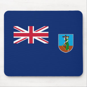 Flagge Montserrat Mousepad