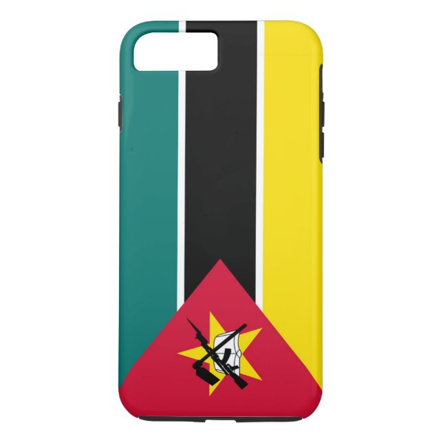 Flagge Mosambiks Case-Mate iPhone Hülle (Rückseite)