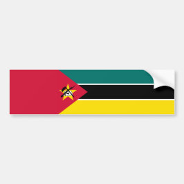 Flagge Mosambiks (Nationalflagge) (Afrika) Autoaufkleber