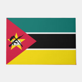 Flagge Mosambiks (Nationalflagge) (Afrika) Fußmatte