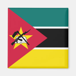 Flagge Mosambiks (Nationalflagge) (Afrika) Magnet