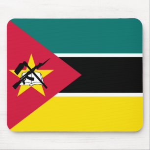 Flagge Mosambiks (Nationalflagge) (Afrika) Mousepad