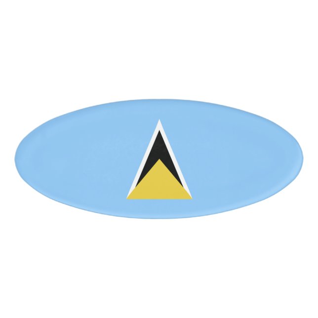 Flagge Namenschild (Vorderseite)