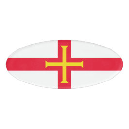 Flagge Namenschild