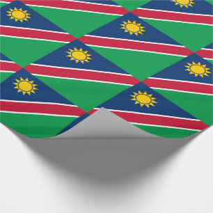 Flagge Namibias Geschenkpapier