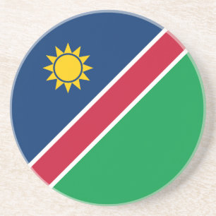 Flagge Namibias Getränkeuntersetzer