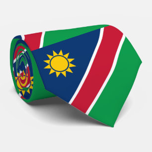 Flagge Namibias Krawatte