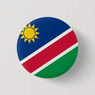 Flagge Namibias (Namibia) Button