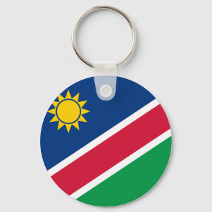 Flagge Namibias (Namibia) Schlüsselanhänger