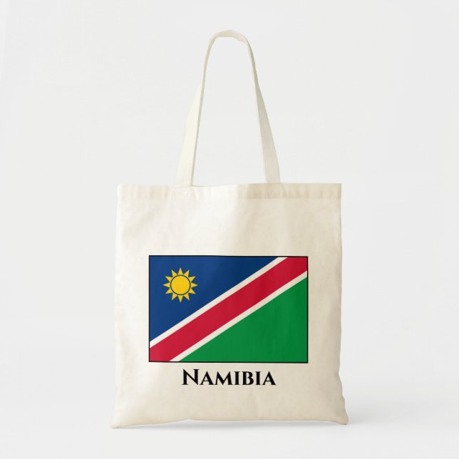 Flagge Namibias (Namibia) Tragetasche (Vorne)