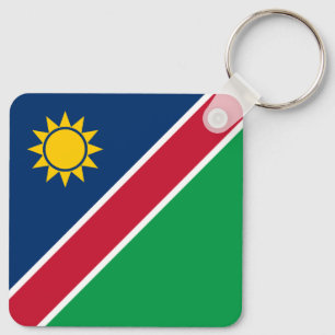Flagge Namibias Schlüsselanhänger
