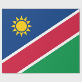 Flagge Namibias (Südafrika) Geschenkpapier