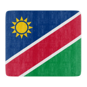 Flagge Namibias (Südafrika) Schneidebrett