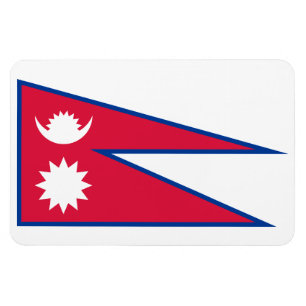 Flagge Nepals Magnet