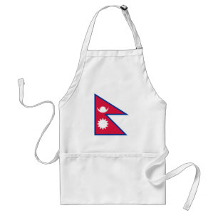 Flagge Nepals Schürze