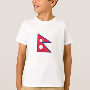 Flagge Nepals T-Shirt