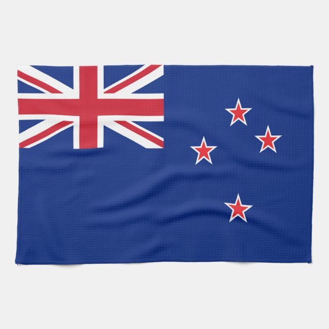 Flagge Neuseelands Geschirrtuch (Horizontal)