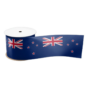 Flagge Neuseelands Satinband