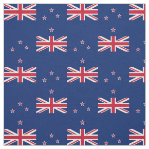 Flagge Neuseelands Stoff