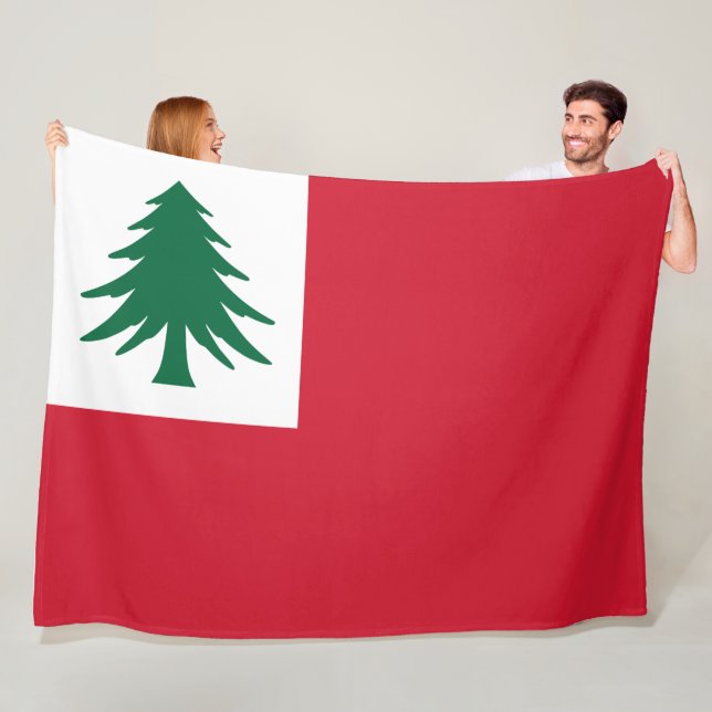 Flagge New England Fleecedecke (Beispiel)