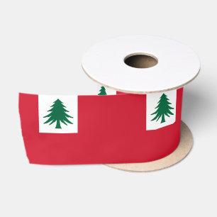 Flagge New England Satinband