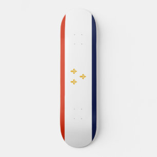 Flagge New Orleans (Louisiana, USA) Skateboard