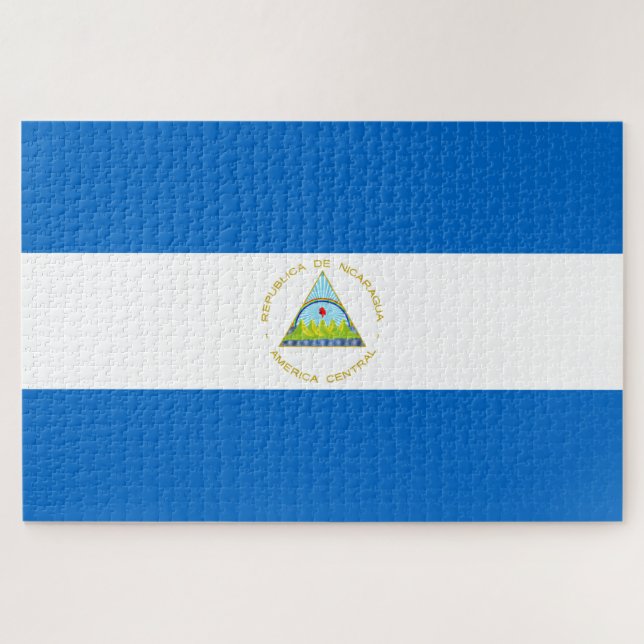 Flagge Nicaraguas (Horizontal)