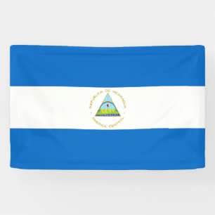 Flagge Nicaraguas Banner