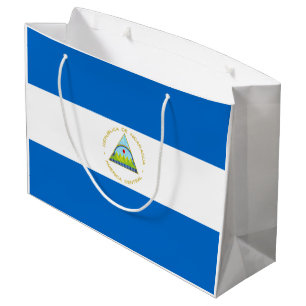 Flagge Nicaraguas Große Geschenktüte