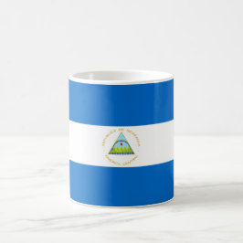 Flagge Nicaraguas Kaffeetasse