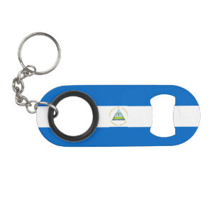 Flagge Nicaraguas Mini Flaschenöffner