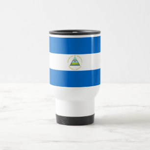 Flagge Nicaraguas Reisebecher