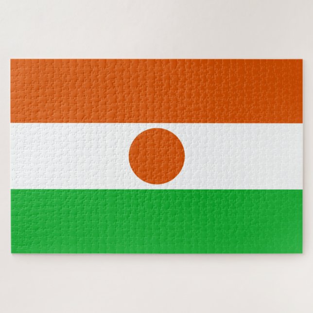 Flagge Niger (afrikanisches Land) (Horizontal)