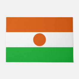 Flagge Niger (afrikanisches Land) Fußmatte