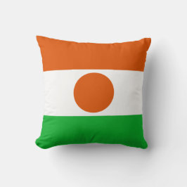 Flagge Niger (afrikanisches Land) Kissen