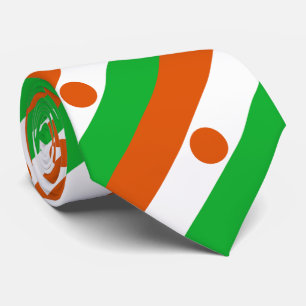 Flagge Niger Krawatte