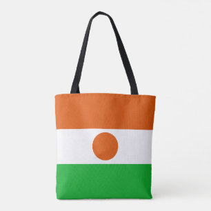 Flagge Niger Tasche
