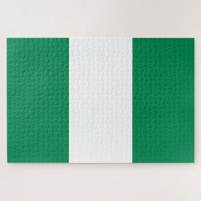 Flagge Nigerias (Horizontal)