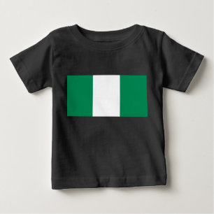 Flagge Nigerias Baby T-shirt