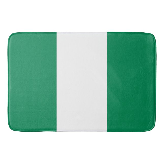 Flagge Nigerias Badematte (Vorderseite)