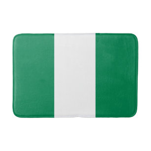 Flagge Nigerias Badematte