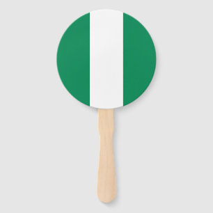 Flagge Nigerias Fächer